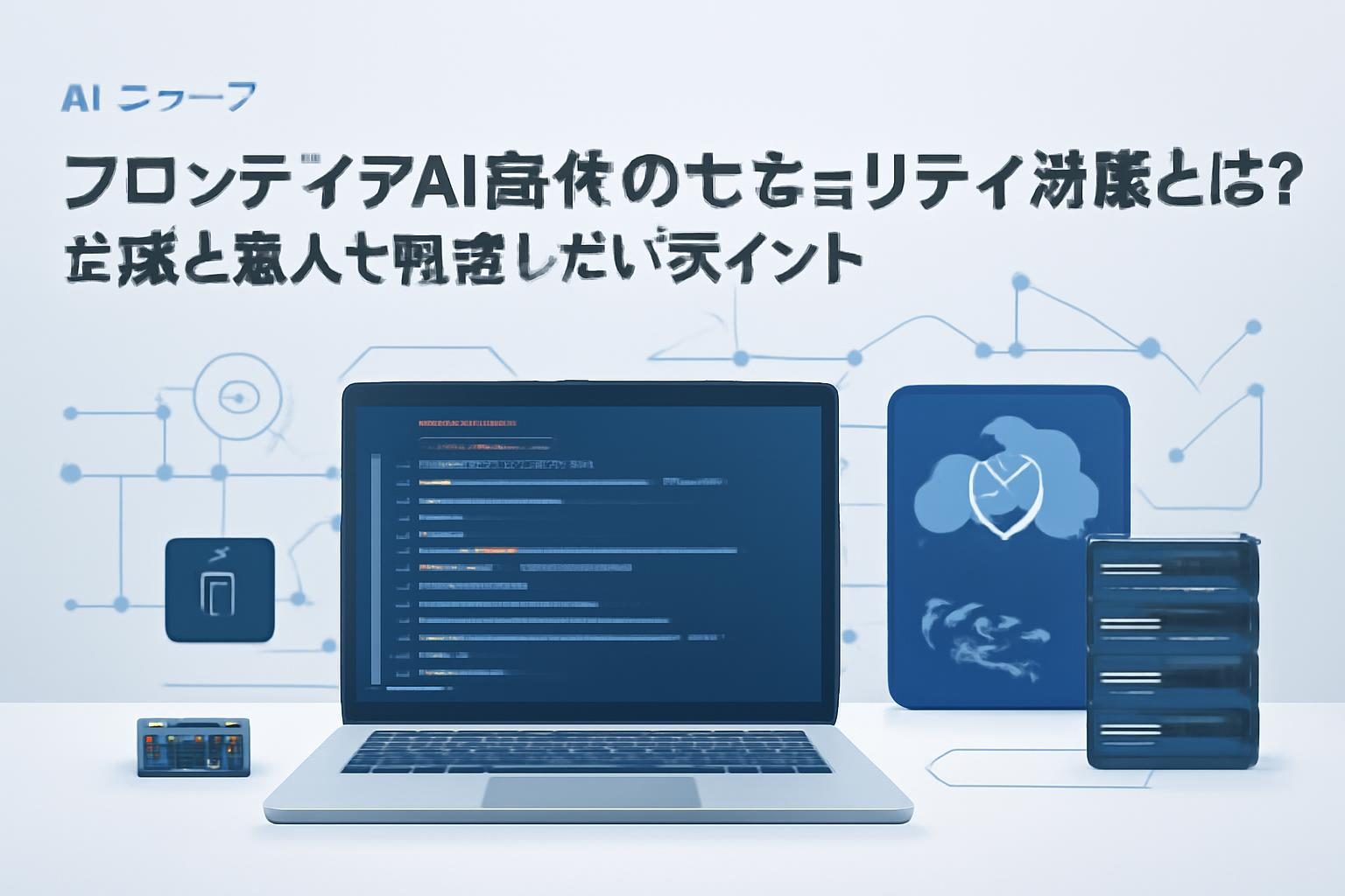 フロンティアAI時代のセキュリティ対策とは？企業と個人で確認したいポイントのイメージ画像