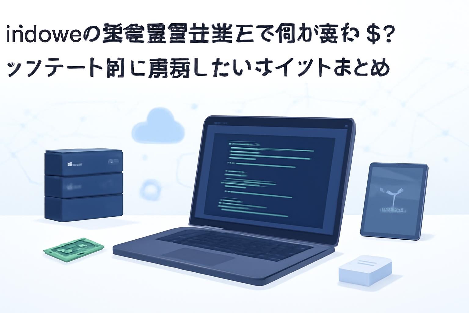 Windowsの緊急脆弱性修正で何が変わる？アップデート前に確認したいポイントまとめのイメージ画像